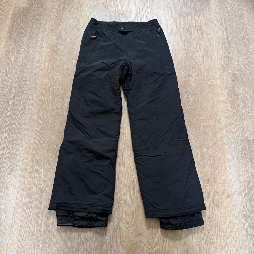 VTG Obermeyer Snowboard Pants Mens Small Short Black Insulated‎ Ski Trousers